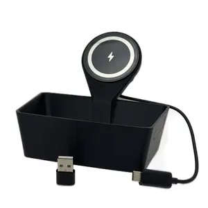 Audi Center Console Phone Charger Mount Q5 / SQS5 / A5 / A4 B9.5 Compatible with iPhone & Android (2020+) smartphones