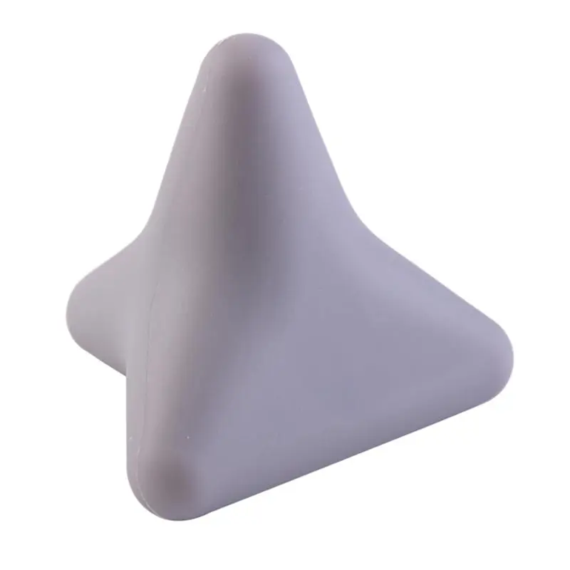 Silicon Massage Cone Solid Ball Psoas Muscle Release Back Neck Scapula Foot Yoga Triangular Relax 1 Body Care Silicone