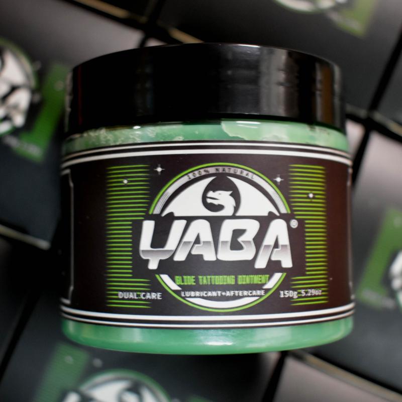 Yaba Green Tattoo Aftercare Ointment for Artists Natural Tattoo Aftercare Cream Lotion 150g/5.29OZ Vegan Cruelty-Free