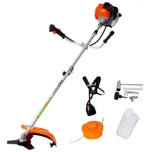 Plastic Pruning Tools 52cc Weed Eater Wacker Gas Powered 2 in 1 String Trimmer with 10 Brush Cutter Rubber Handle & Shoulder Strap Included
