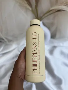 Philippians 4:13 Stainless Steel Water Bottle Drinkware Washable