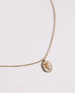 The Little Way Necklace - St. Therese, Catholic Jewelry, Waterproof, Hypoallergenic, Non Tarnish