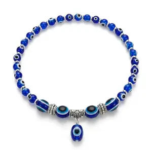 Evil Eye Anklet – The Guardian's Stride