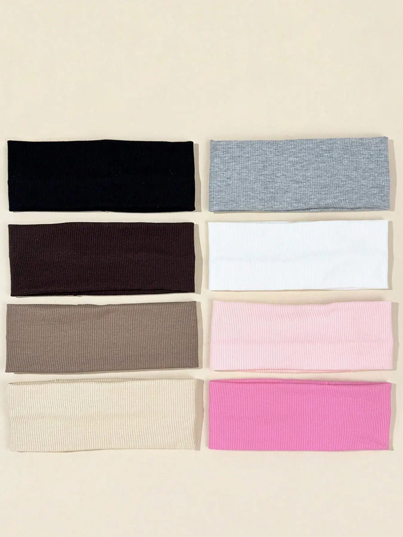 8pcs-Set-Solid-Color-Breathable-Moisture-Wicking-Sports-Headbands-Suitable-For-Gym-Workouts-Running-And-Daily-Wear-Hair-Band-Turban-Headband-Sweatband-Hairband