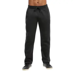 Men's Lightweight Fleece Sweatpants Cotton with Drawstring and Pockets S-3XL Regular Big & Tall Lined Lounge Pants Fall Winter Solid Casual Menswear Outdoor