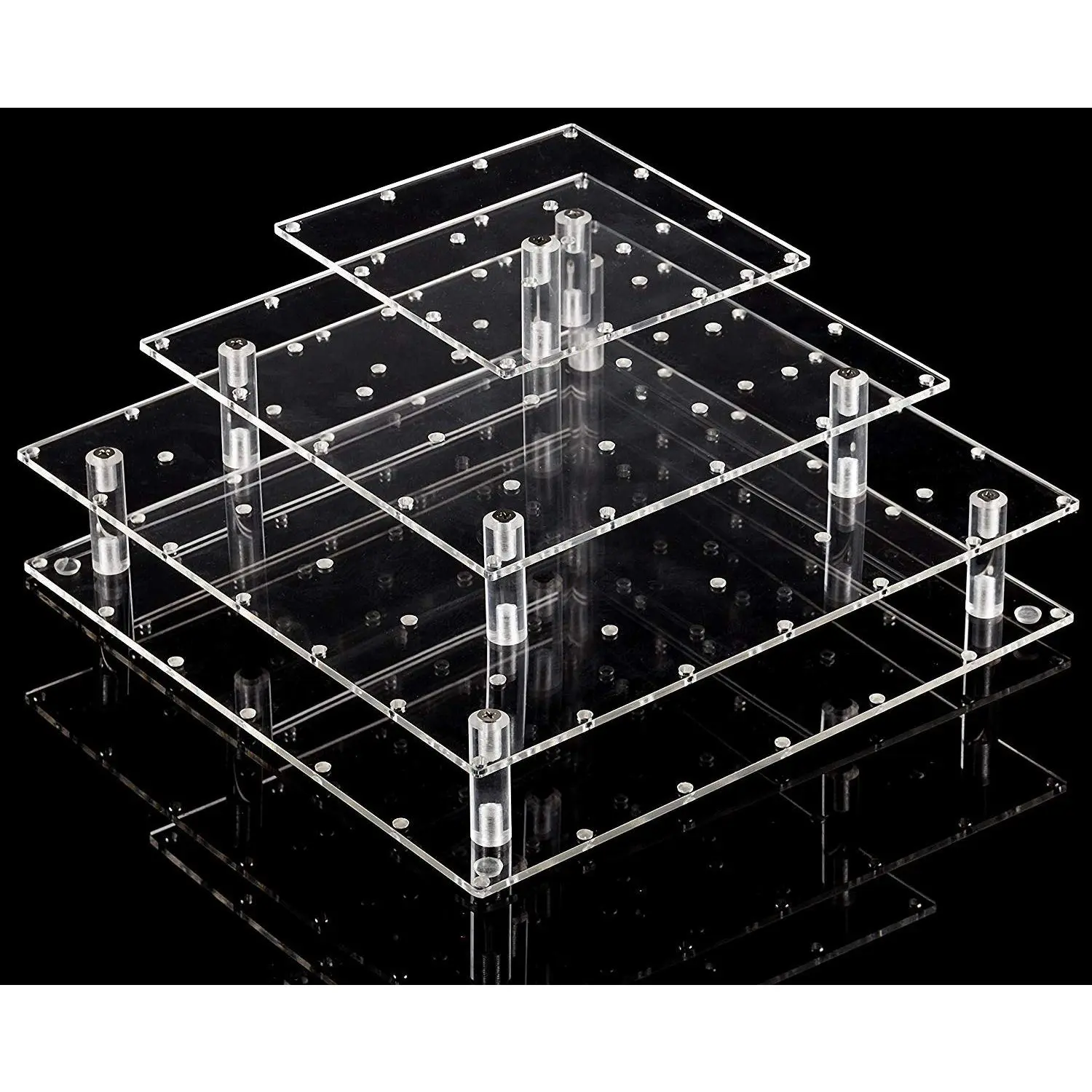 Cake Pop Display Stand For Drying  56 Hole Holder 3 Tiered Lollipop Party Candy Bar Dessert Table