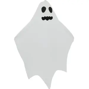 Manufacturer wholesale Halloween props, white ghost lights, decorative bar and haunted house decoration items, scary white ghost costumes