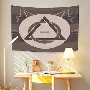 Catkin Therian Element Tapestry, exquisite patterns, soft fabrics, perfect for the decoration of sofas or beds, cozy home decoration, bohemian home decoration