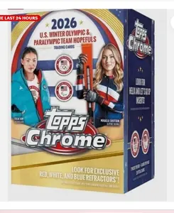 2026 Topps Chrome U.S. Winter Olympic & Paralympics Hopefuls Blaster Box