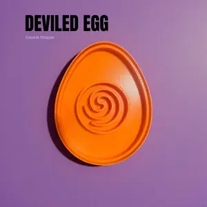 Deviled Egg Cookie Cutter + Stamp