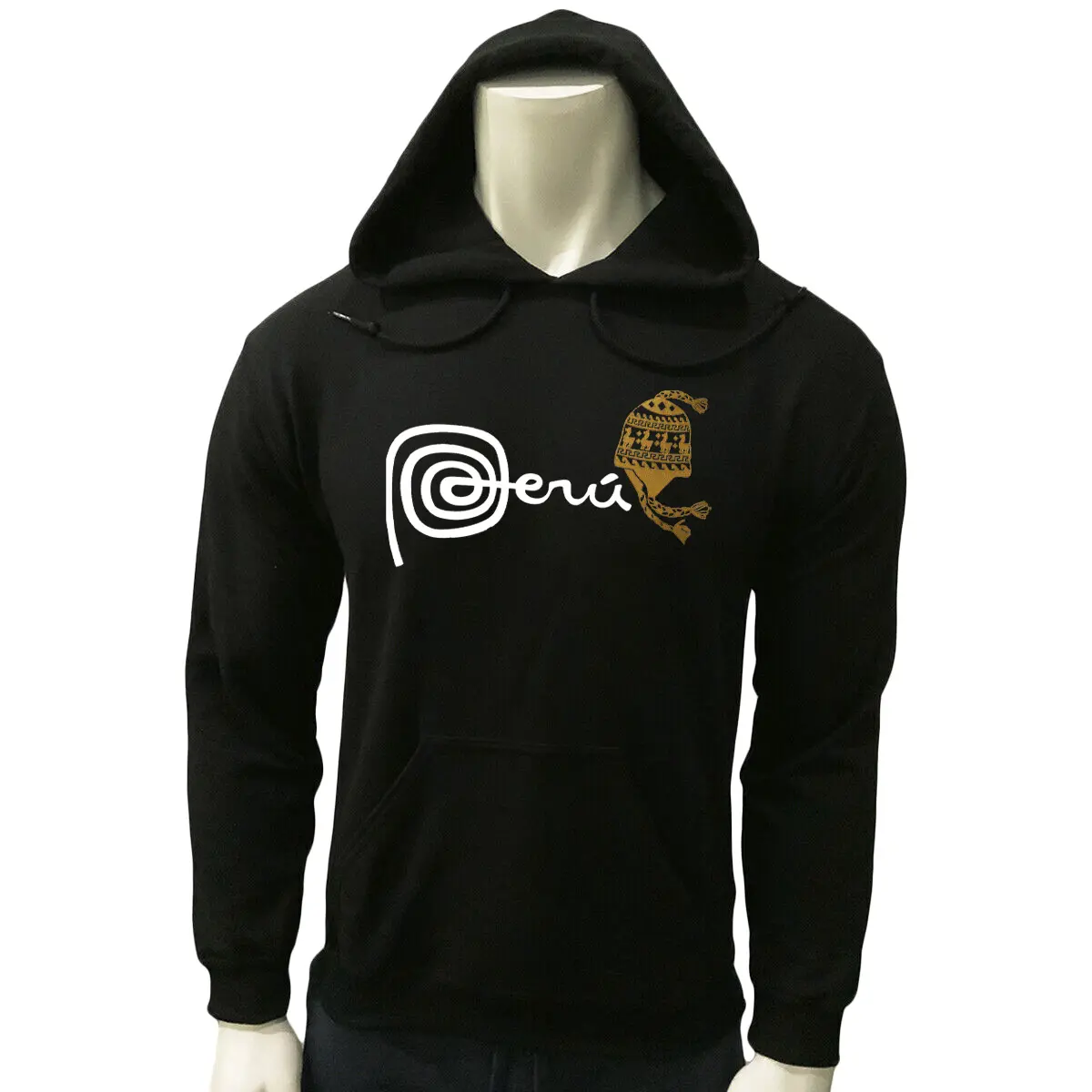 New Peru Gold Peruvian Patriotic Men's Hoodie Sweatshirt S M L XL