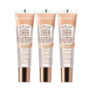Broadway Vita-Lip Clear Lip Gloss  3  pack Shea Butter 14 ml/0.47 oz - Skin Care Product with Shea Butter Ingredient