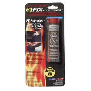 212 MAIN 25543 1 Oz. Hand Mold Epoxy Putty, Brown, High Temperature Resistant, Ideal for Muffler Fix & Vertical Use