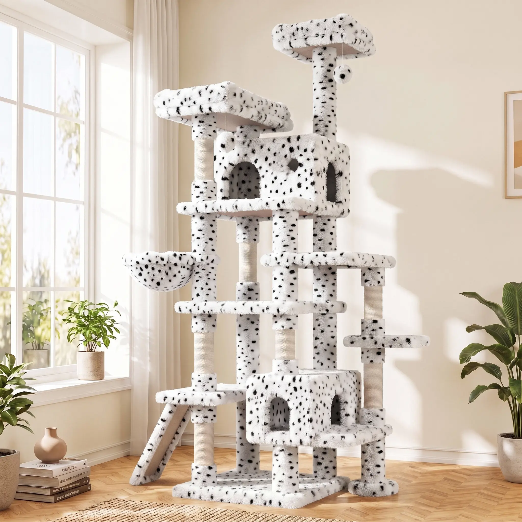 Spotted-Multi Pillar Stable Frame