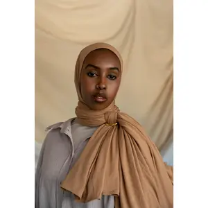 VELA Dark Camel Signature Jersey Hijab
