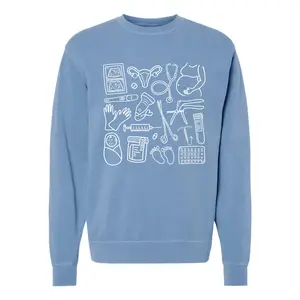OBGYN Doodles Crewneck | OBGYN | Gynecology & Obstetrics Shirt