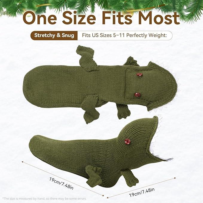 Silly Socks Fun Knit Animal Socks Winter Warm Floor Socks Creative Gift for Friends Unisex Socks Christmas Holiday Gift Womenswear Bridal Ultra Soft Cotton Blend