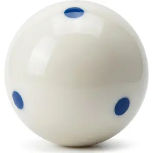 Spot Pool Billiard Practice Training Cue Ball 6 oz 2 1/4" Blue