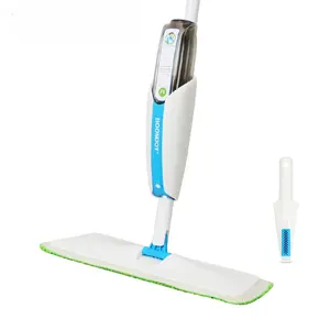 Spray Mop – Microfiber Spray Mop for Floor Cleaning, Reusable Wet Dry Mop with 360° Rotation, Trigger Spray Mop for Hardwood Laminate Tile, Lightweight Floor Mop with Washable Pads for Home Kitchen