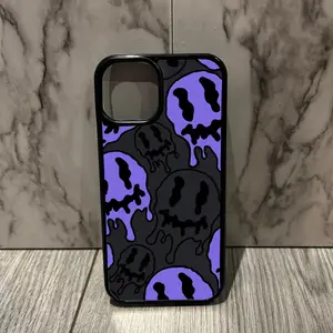 Drippy Smiley iPhone Case