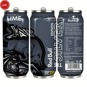 1pc 17oz Red Bull Silver Edition Tumbler with Lid, Vacuum Insulated Water Bottle, Summer Winter Drinkware, Outdoor Travel Accessories, Perfect Christmas & Valentine's Day Gift