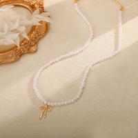 style3-Pearl bow necklace