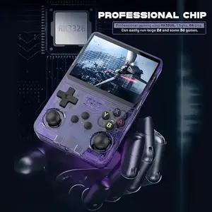 R36s Retro Handheld Game Console, Portable Compact Gaming Device, Ideal for Travel and Leisure, Perfect Entertainment Choice