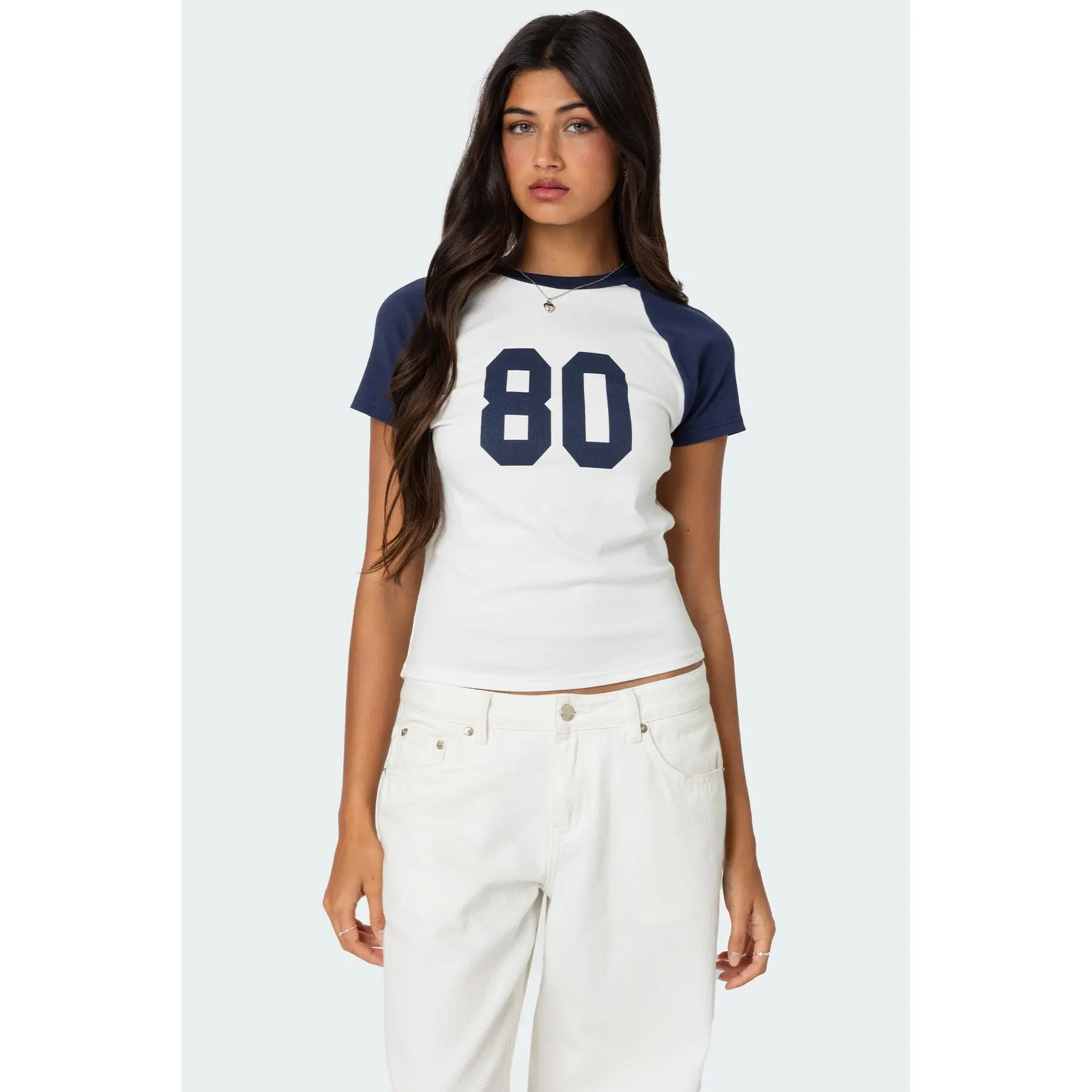 80'S Raglan T Shirt