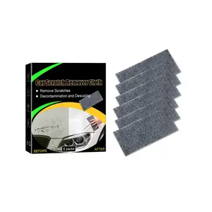 6Pcs Car scratch cleaning cloth, car paint repair, paint scratch, water stain, car wax polishing, cleaning scratch maintenance