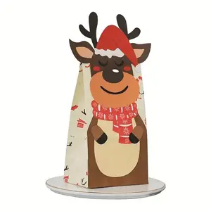 24pcs Christmas Gift Boxes, Festive Decoration Bags, Small Business Holiday Supplies, Perfect for Parties & Gifts