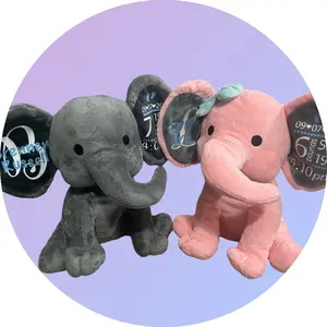 Birth Announcement Elephants