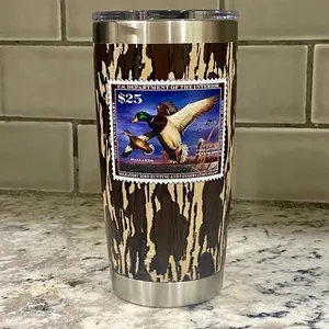 Yeti 20 oz Tumbler Duck Stamp Bottomland Camo 2019 Greenhead Stamp