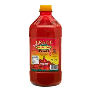 Praise African Palm Oil Zomi | Elaeis guineensis | Premium Quality Cooking Oil from Africa - 2L
