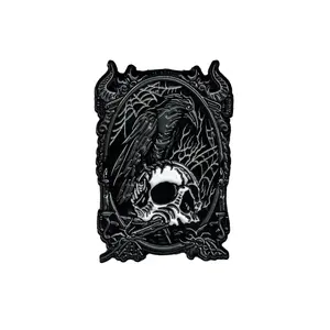 Death Raven Enamel Pin