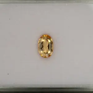 Natural Brazilian Imperial Topaz Oval Cut Loose Gem ~1.83cts - Rare Earth-Mined Gemstone