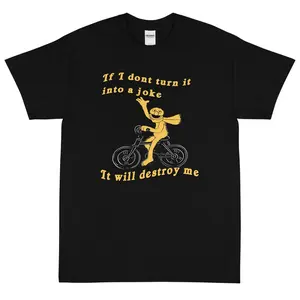 If I don't turn it into a joke meme Short Sleeve T-Shirt, Clean Girl / Clean Guy Everyday Tee, Wardrobe Staple, #tshirt #tshirtoutfit #viraltee #outfitinspo #streetstyle #everydayfit #minimalstyle #summertee #tiktokshopfinds #trendalert