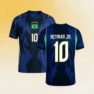 2026 Brazil National High-Performance Sports Wear, Breathable Mesh Football Top, Lightweight Moisture-Wicking Soccer Shirt, All Seasons Casual Style