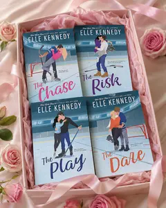 Elle Kennedy Briar U Series 4-Book Set – The Chase, The Risk, The Play & The Dare, College Hockey Romance BookTok Bundle