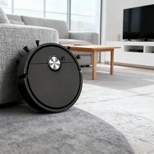 3-in-1 robot vacuum, mop and sweeper machine, suitable forcleaning various surfaces such as wooden floors, tiles andcarpets. It is suitable for household floor cleaning. Compactand durable, with an efficient bristle system, saving space.