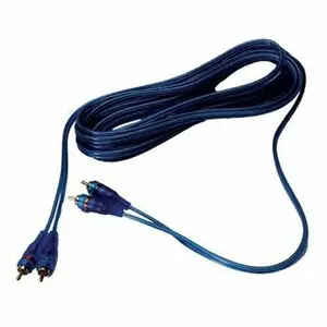 Absolute ABC-17 ABC Series RCA Interconnect Audio Cables, 17 Feet Pair (Blue)