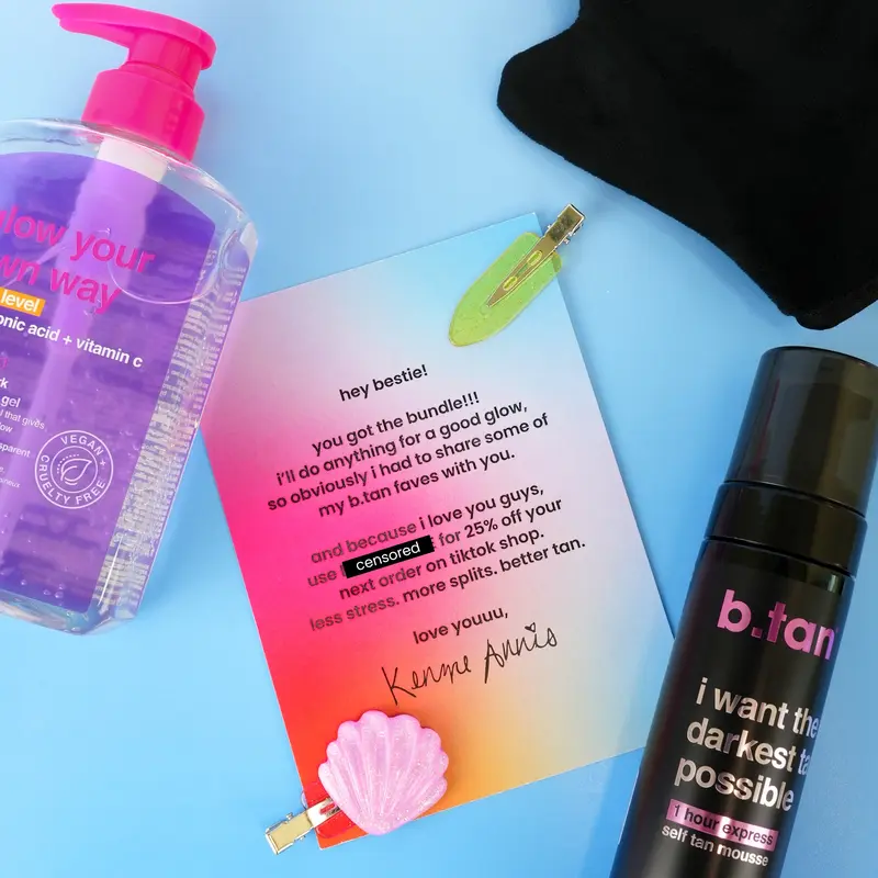 b.tan Kenzie's Next Level Split Kit | Limited Edition Self Tanning ...
