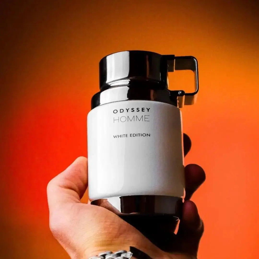 Armaf Odyssey Homme White Edition EDP Spray for Male, 100ML (3.4OZ) - Long-Lasting, Exquisite Signature Scent