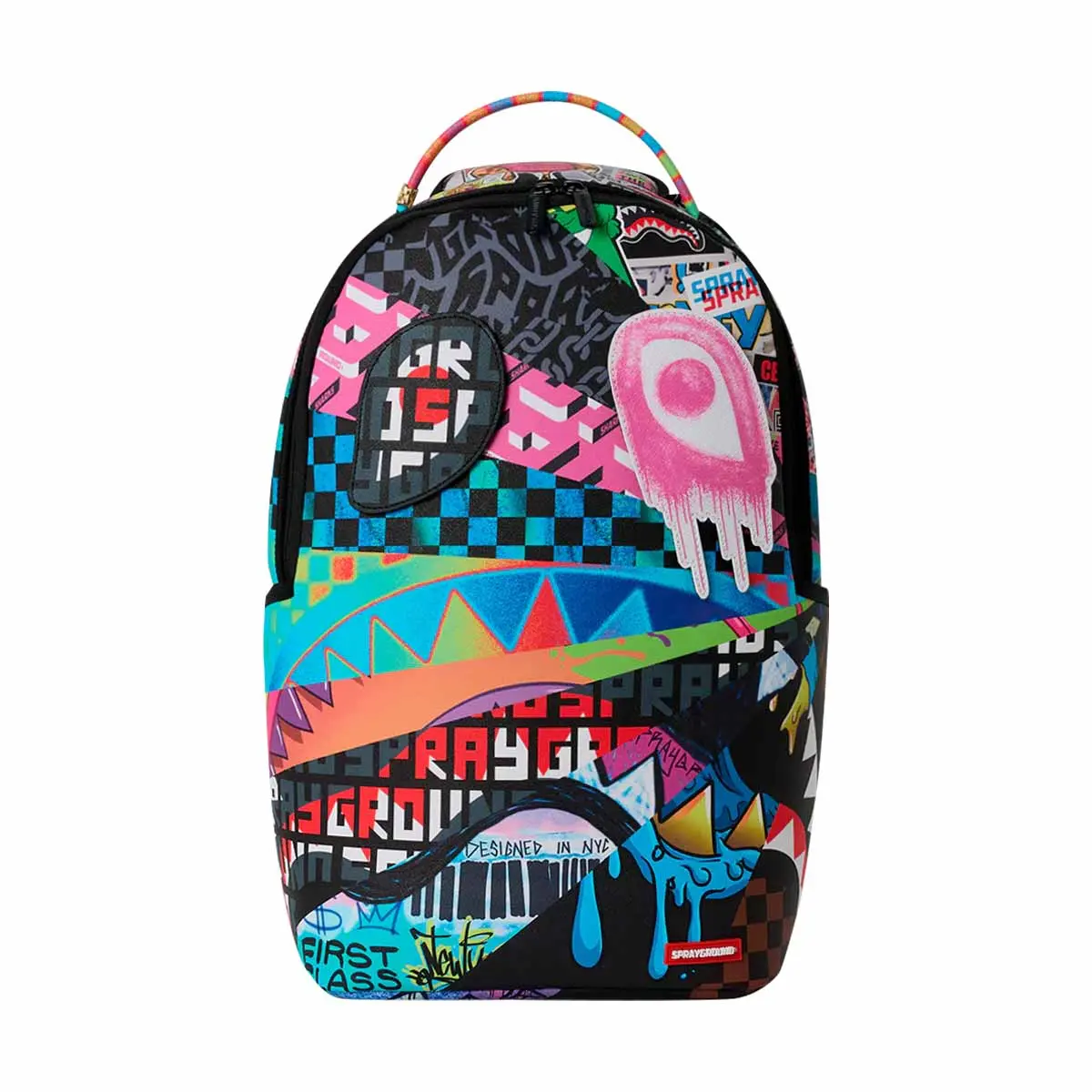 SPRAYGROUND Mood Mode 6 Removable Velcro Eyes Backpack