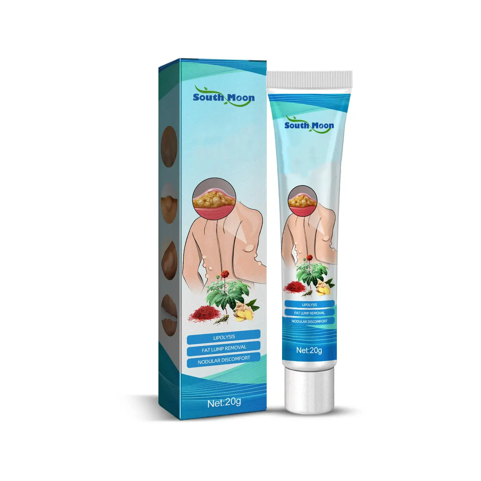 Natural Herbal Skin Soothing Cream for Uneven Subcutaneous Skin Texture, Non-Greasy Gentle Daily Body Care Ointment for All Skin Types