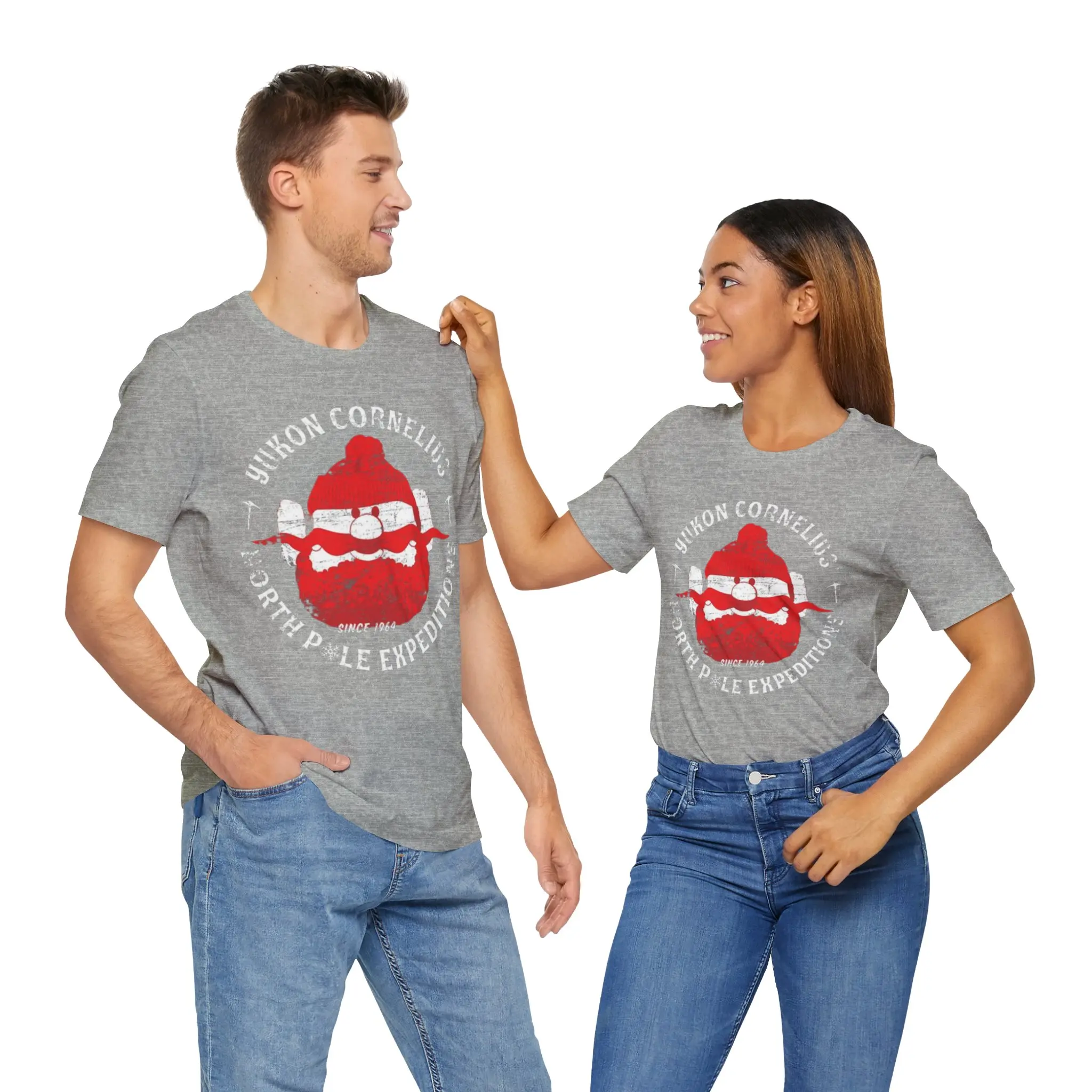 Yukon Cornelius Unisex Short Sleeve Tee Rudolph Christmas Gift for Him and Her Menswear Top Retro Vintage Style Casual Crewneck Tshirt