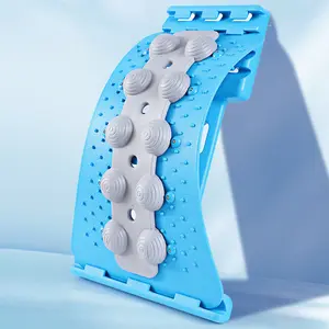 Lumbar Soother Stretching Skinny Shoulders Thin Back Yoga Spine Correction Hunchback Relaxation Massager Waist Support Outdoor Body Care Blue "exercise equipment " workout sets women gym accessories pilates reformer gym stuff