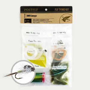 Fly Tying Kit | Blue Wing Olive Emerger #18
