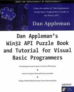 USED-Dan Appleman's API Puzzle Book & Tutorials for Visual Basic [With *] by Appleman, Dan (Hardcover)