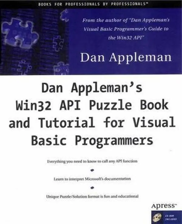 USED-Dan Appleman's API Puzzle Book & Tutorials for Visual Basic [With *] by Appleman, Dan (Hardcover)