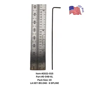 Bristol Spline Long Arm L Keys | Bristol Wrench
